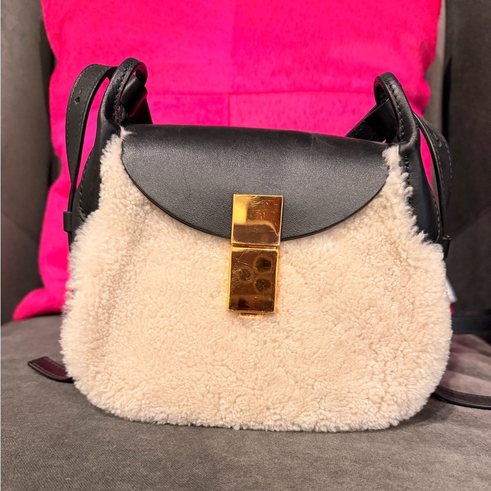 Demellier Faux Fur Bag